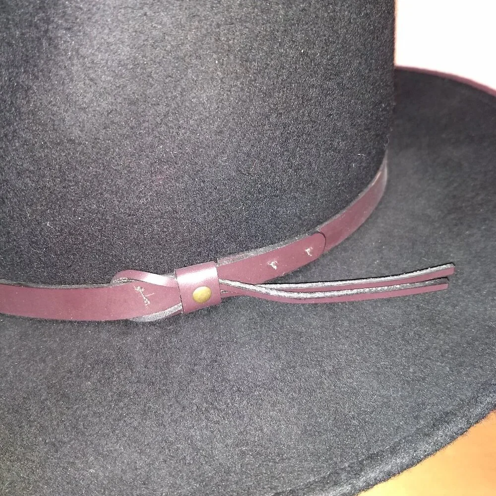 Felt 100% wool Fedora Hat. - Picture 3 of 4